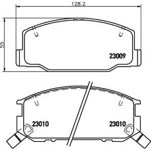 накладки TEXTAR 2300901