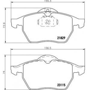накладки TEXTAR 2311502