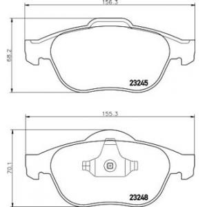накладки TEXTAR 2324802 