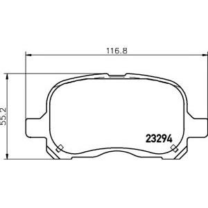 накладки TEXTAR 2329402