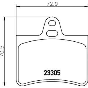 накладки TEXTAR 2330501
