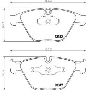 накладки TEXTAR 2331204 