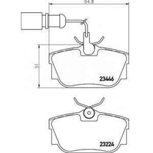 накладки TEXTAR 2344605