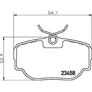 накладки TEXTAR 2345801