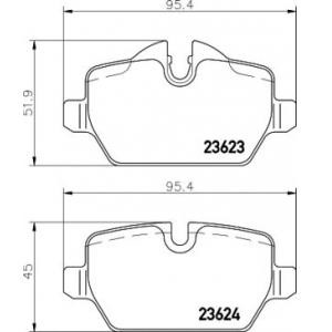 накладки TEXTAR 2362303 