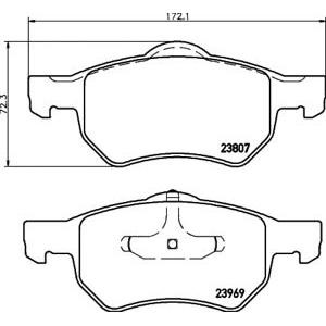 накладки TEXTAR 2380701 