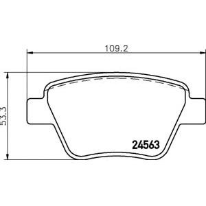 накладки TEXTAR 2456301 