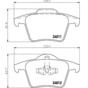 накладки TEXTAR 2401101 