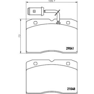накладки TEXTAR 2904101