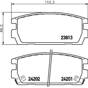 накладки TEXTAR 2381301 