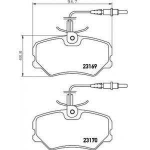 накладки TEXTAR 2316901 