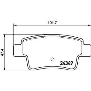 накладки TEXTAR 2434903