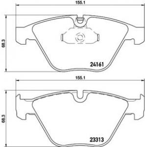 накладки TEXTAR 2331303 