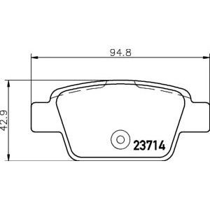накладки TEXTAR 2371401 