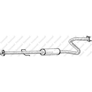 средно гърне BOSAL 284-241 