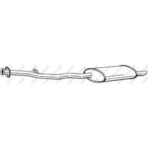 задно гърне BOSAL 283-285