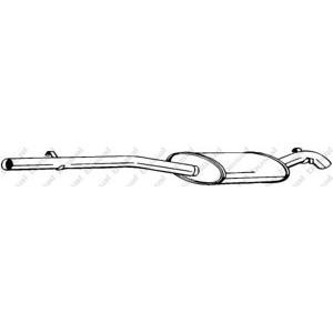задно гърне BOSAL 287-195 