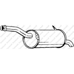 крайно гърне BOSAL 135-079