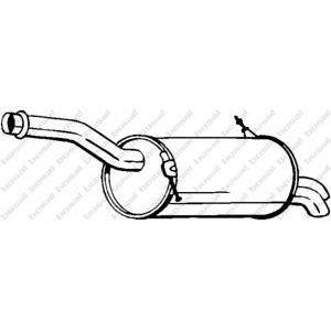 крайно гърне BOSAL 135-083 