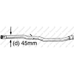 ремонтна тръба, катализатор BOSAL 889-175 