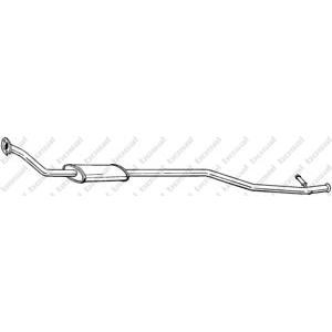средно гърне BOSAL 293-001 