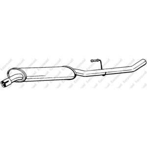 средно гърне BOSAL 283-307 