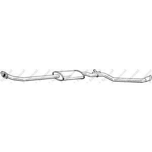 средно гърне BOSAL 291-507 