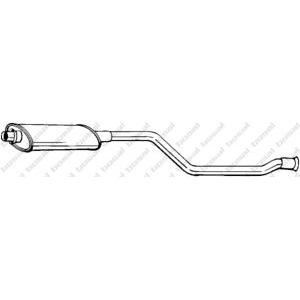 средно гърне BOSAL 281-545