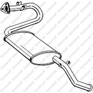 задно гърне BOSAL 280-273