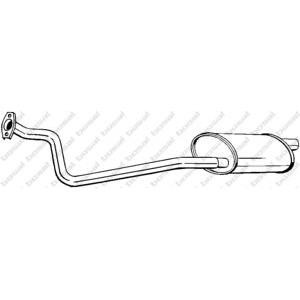 предно гърне BOSAL 282-379