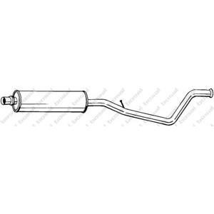 средно гърне BOSAL 283-969 