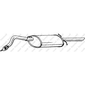 задно гърне BOSAL 278-875