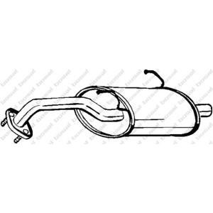 задно гърне BOSAL 142-701