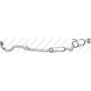 предно гърне BOSAL 293-159 