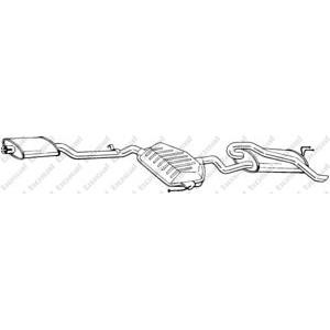 задно гърне BOSAL 292-111