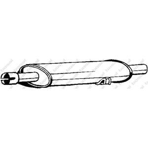 средно гърне BOSAL 148-129