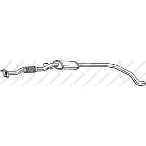 средно гърне BOSAL 289-037