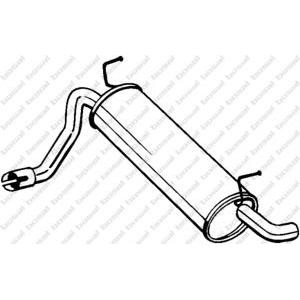 задно гърне BOSAL 148-199