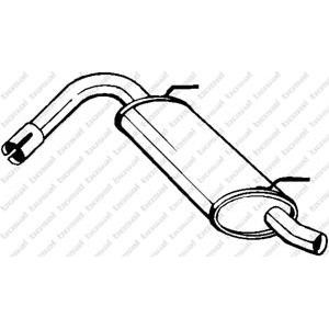 задно гърне BOSAL 148-135