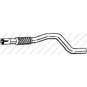 изпускателна тръба BOSAL 740-003 