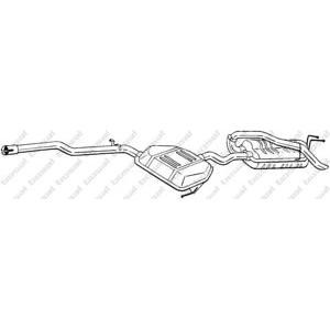 задно гърне BOSAL 292-309