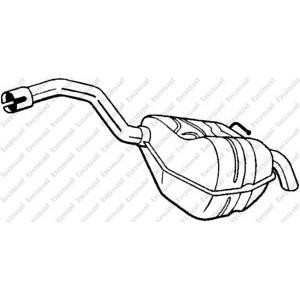 крайно гърне BOSAL 154-353 