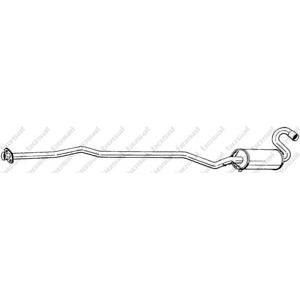 средно гърне BOSAL 291-661 