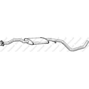 средно гърне BOSAL 285-619