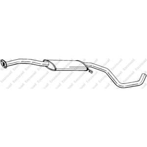 средно гърне BOSAL 285-205 