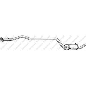 средно гърне BOSAL 286-247 