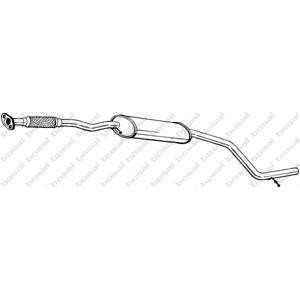 средно гърне BOSAL 285-795