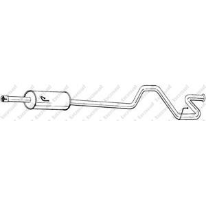 задно гърне BOSAL 296-291