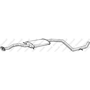 средно гърне BOSAL 284-329 