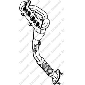 изпускателна тръба BOSAL 851-275
